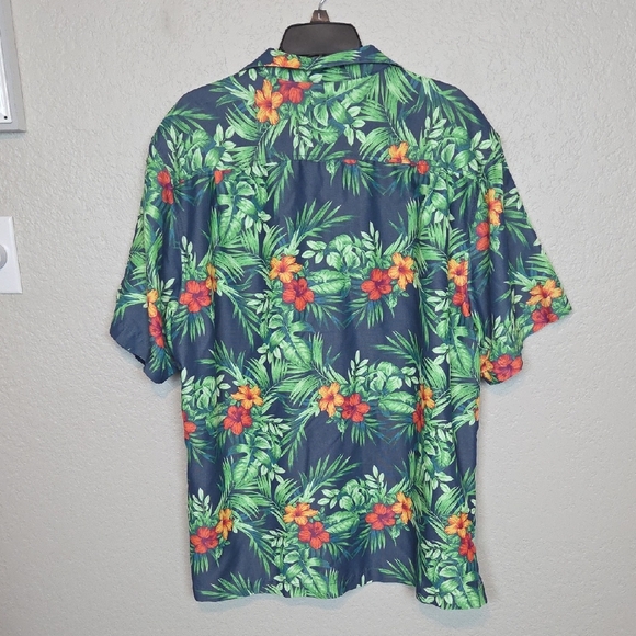 Tommy Bahama Hawaiian Print Shirt Sz XL - Picture 3 of 8